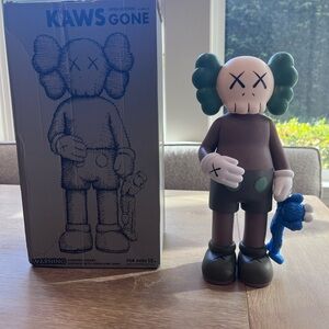 KAWS Gone Figure - Brown and Green